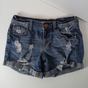 Refuge Size 0 blue shorts